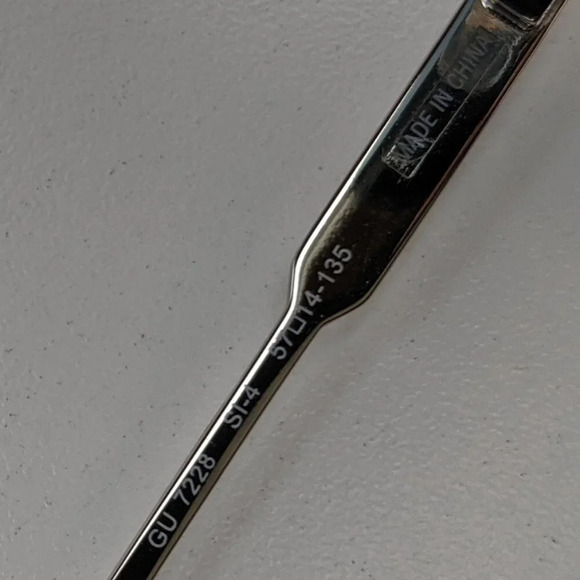 🕶️ Guess GU7228 SI-4 Aviator Sunglasses 57/14-135 / JLE605🕶️ - Picture 6 of 8